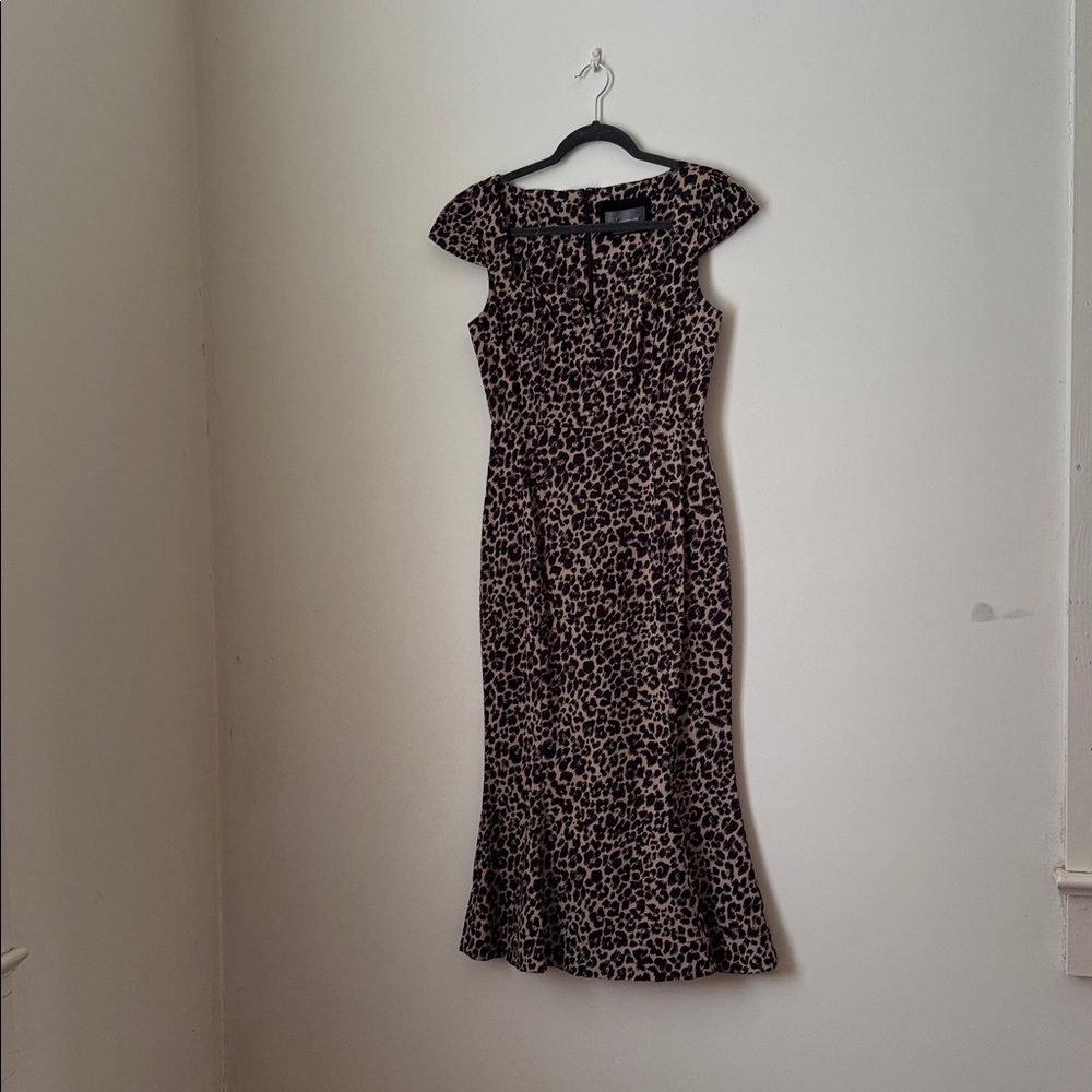 Anthropologie"s Cecily Fit & Flare Sweetheart Dress, Magic Fabric
